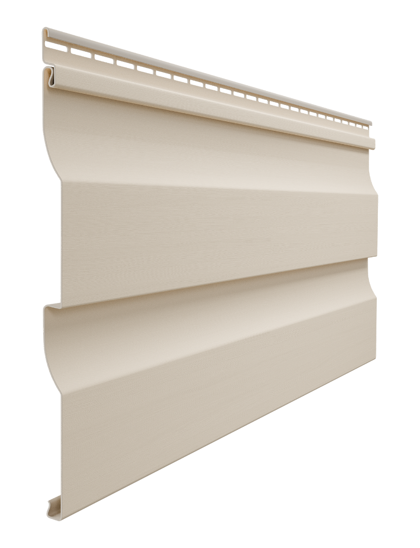 Сайдинг Premium, Корабельный брус, сливки