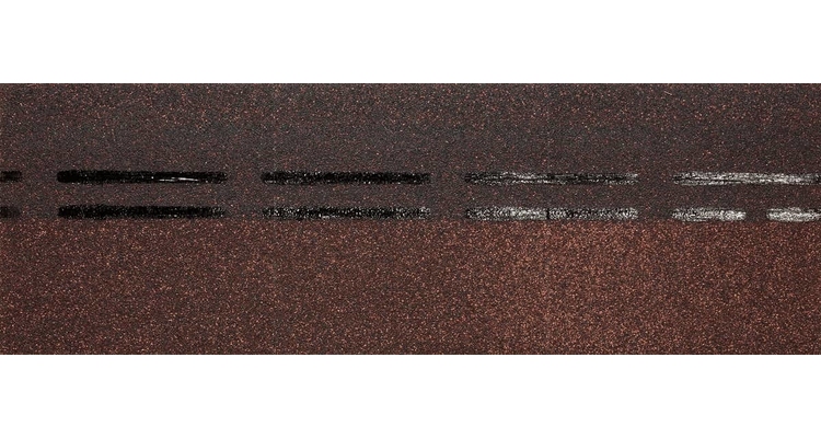 Коньково-карнизная черепица Docke Standard, Коричневый