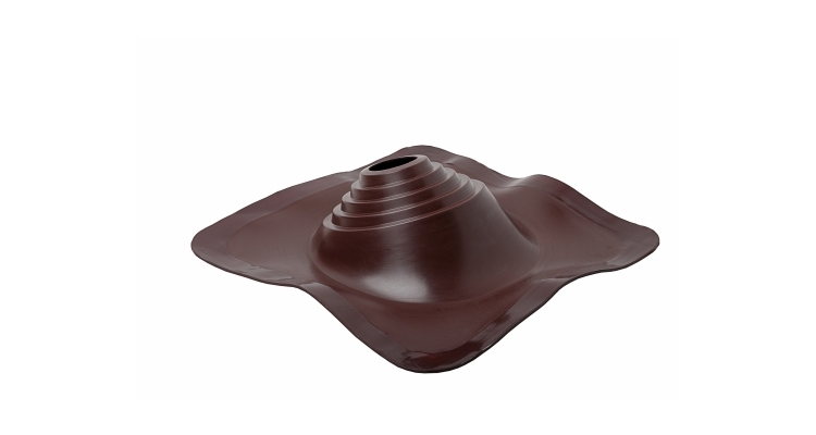 Проходной элемент MF профи №1 коричневый (75-200мм) +240 силиконовый