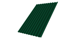 Профнастил С21R 0.45 PE-Double RAL 6005 зеленый мох