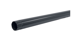 Труба круглая 100 мм 3 м Мatt RAL 7024 мокрый асфальт