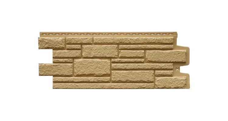 Фасадная панель GL Камелот Classic песочный