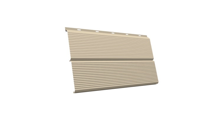 ЭкоБрус 0,345 Gofr GL 0.5 Satin RAL 1015 светлая слоновая кость