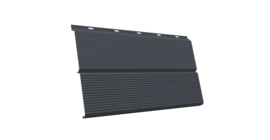 ЭкоБрус 0,345 Gofr 0.5 Drap TX RAL 7024 мокрый асфальт