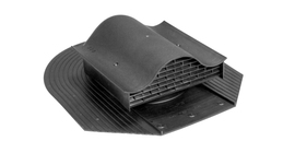 Вентиль кровельный Vilpe Huopa/slate KTV черный