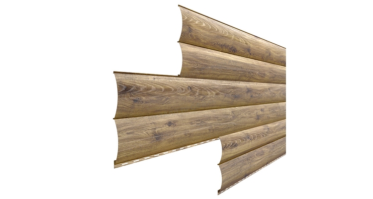 Сайдинг Металл Профиль Woodstock-28х330 (ECOSTEEL_T-12-Дуб-0.45)