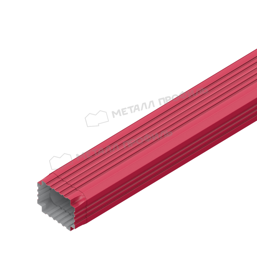 Труба водосточная Металл Профиль БЮДЖЕТ 76х102х3000 RAL 3005