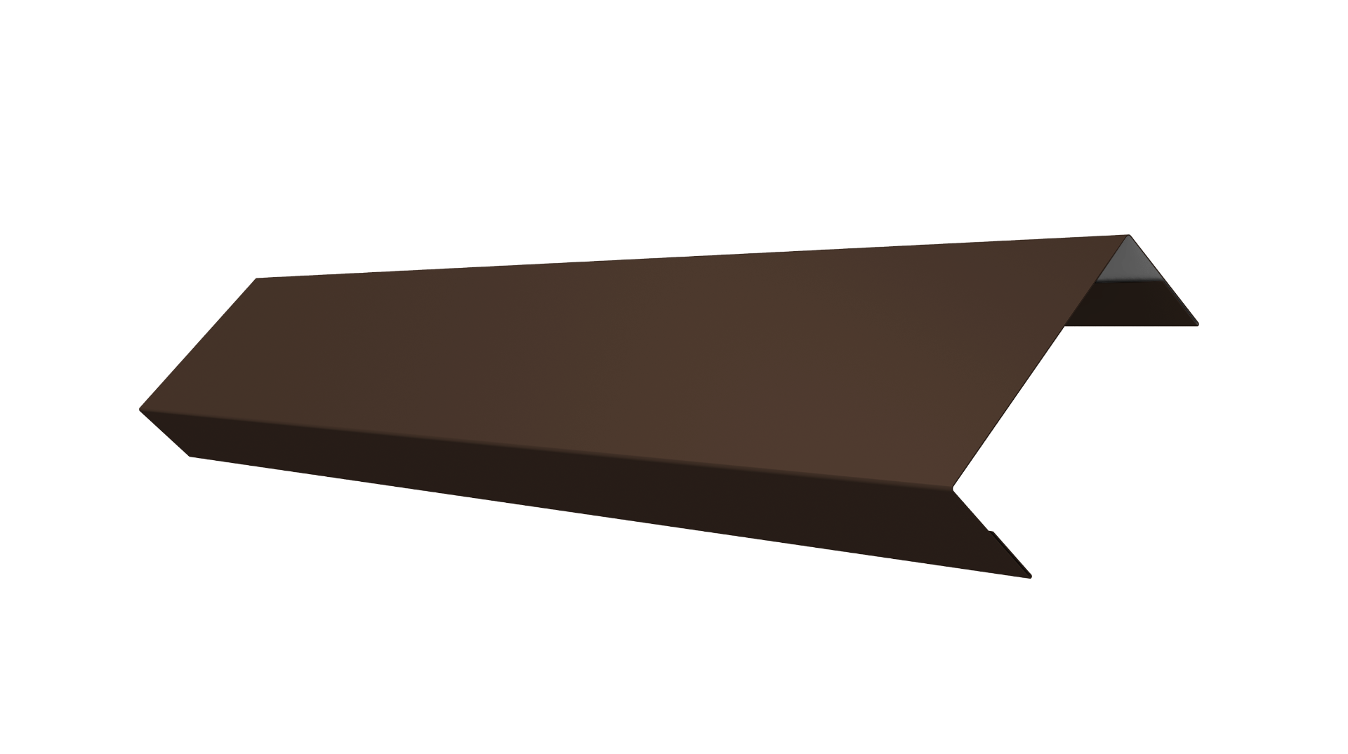 Ламель лицевая 50 забора жалюзи Texas 0.5 Satin Matt TX RAL 8017 шоколад