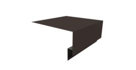 Планка околооконная сложная Экобрус Grand Line 250х75х25 0,45 Drap ST RR 32 темно-коричневый (2м)