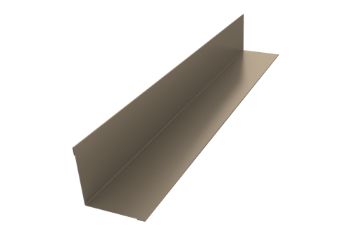 Угол внутренний 50х50 0,45 Drap TX RAL 1015 светлая слоновая кость (2м)