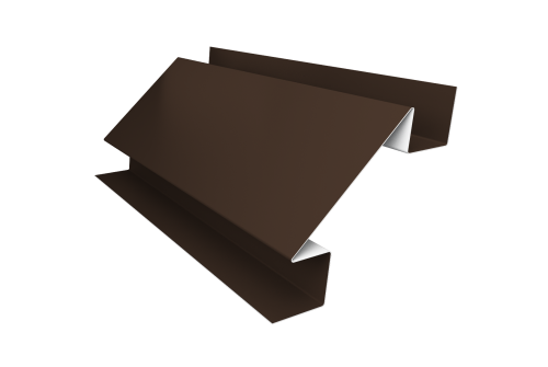 Угол внутренний сложный 75мм 0,45 Drap TX RAL 8017 шоколад (2м)