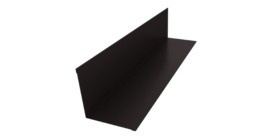 Угол внутренний 110х110 0,45 Drap TX RR 32 темно-коричневый (3м)