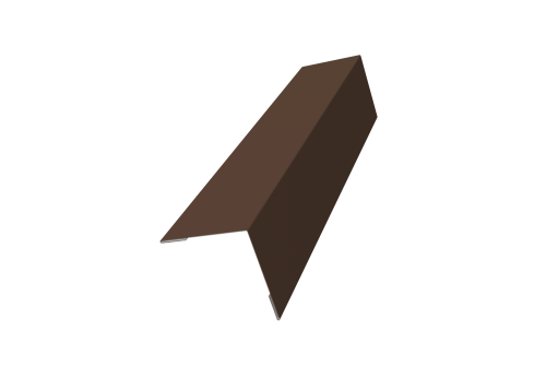 Угол внешний 50х50 0,5 Satin Matt RAL 8017 шоколад (2м)