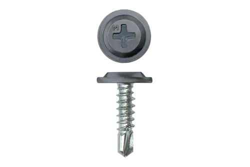 Саморез ПШС Daxmer Pro 4,2х16 (1000 шт) шлиц PH2 RAL 7004